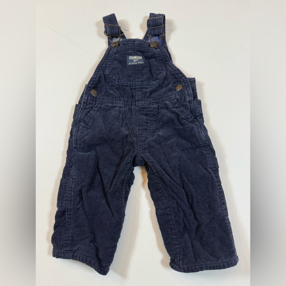 OshKosh B'gosh Navy Blue Kids Overalls